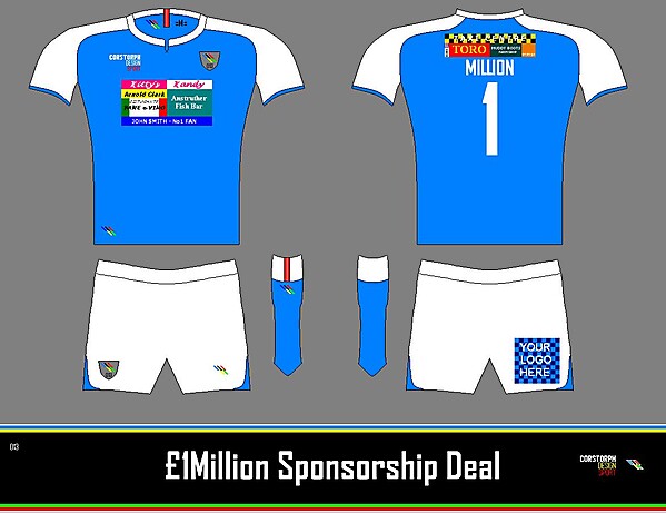 £1,000,000 Sponsorship Deal Concept Example