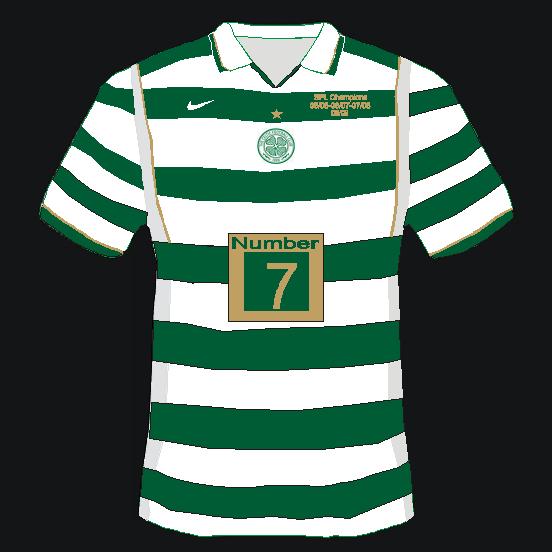 celtic four in a row home shirt