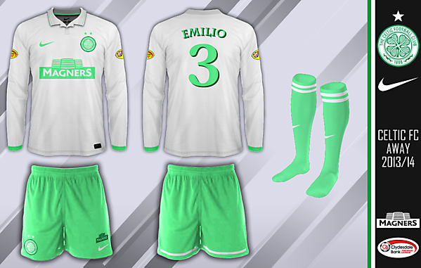 Celtic Fantasy Away 13/14