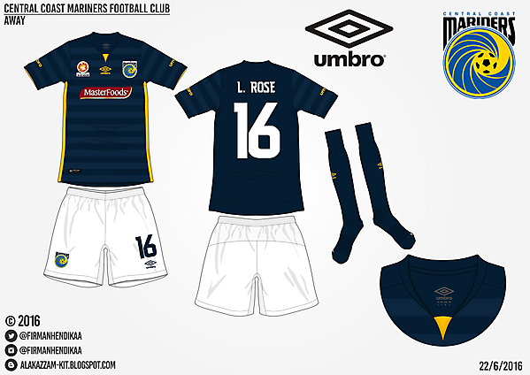 Central Coast Mariners Away