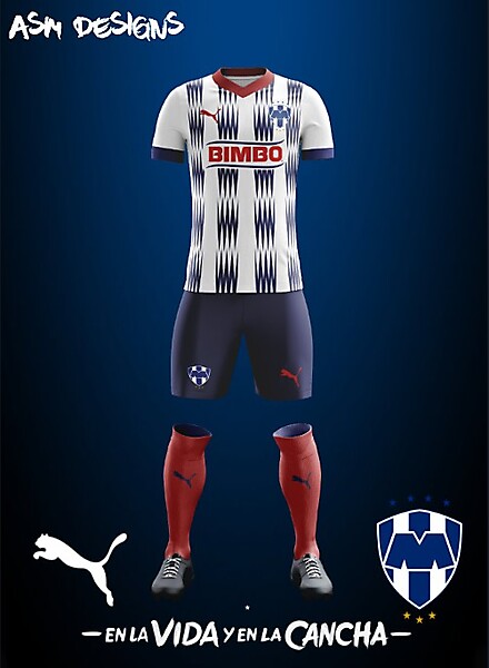 CF Monterrey Puma 2018 Home Kits