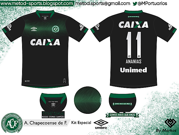 Chapecoense Kit especial