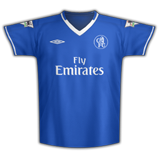 Chelsea FC 2003-2007 Kits