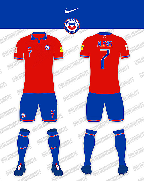 Chile National Team Home Kit