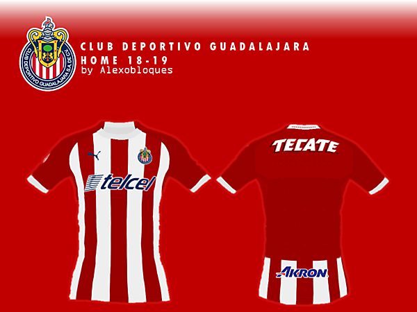 Chivas 18/19 Home Concept