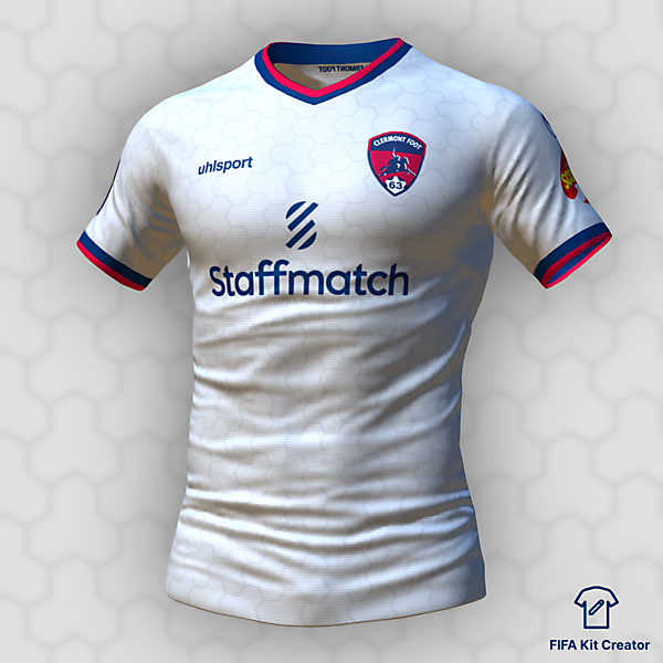 Clermont Foot 63 away concept