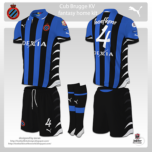 Club Brugge fantasy kits