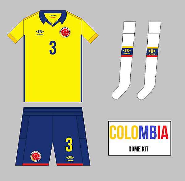 Colombia Home kit - Umbro