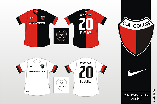 Colon de Santa Fe Nike 2012 - Version 1