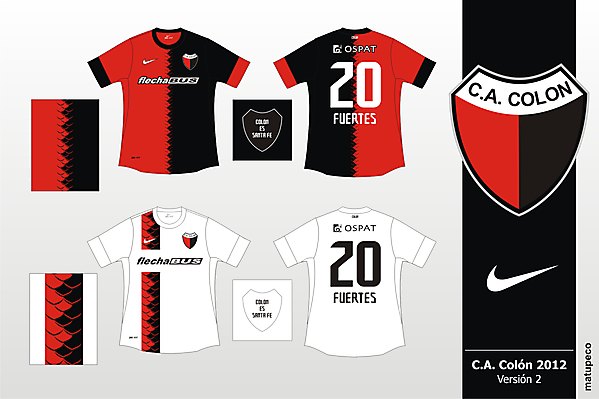 Colon de Santa Fe Nike 2012 - Version 2