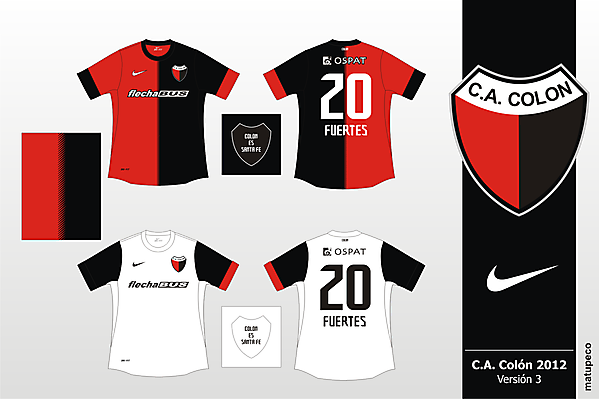 Colon de Santa Fe Nike 2012 - Version 3