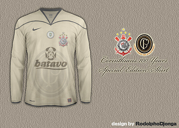 Corinthians Special Edition Shirt 100 Years - 2010