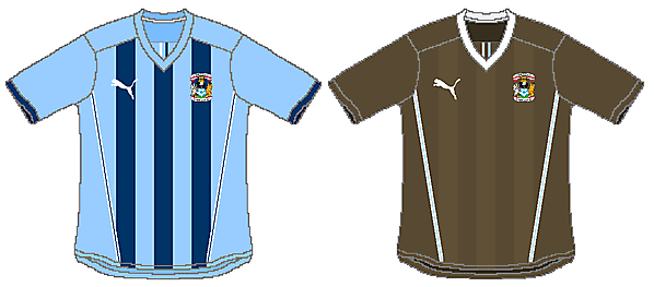 Coventry City Puma Home and Away