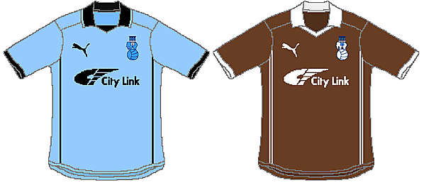 Coventry City Puma Home and Away