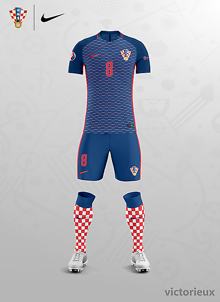 CROATIA EURO 16 AWAY