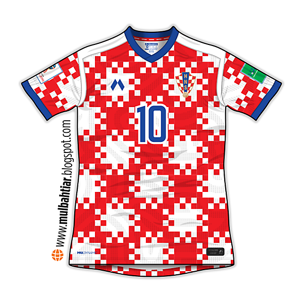 Croatia Home Jersey Concept