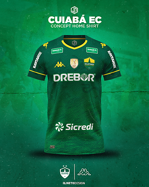 Cuiabá EC | concept home shirt | @jnetodesign