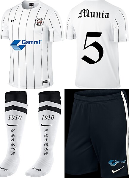 Czarni Jasło Away Kit