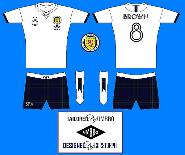 Scotland Jacobean Away Kit