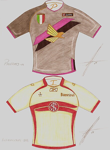 Palermo and Internacional Hand made design 