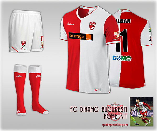 Dinamo Bucuresti fantasy kit.