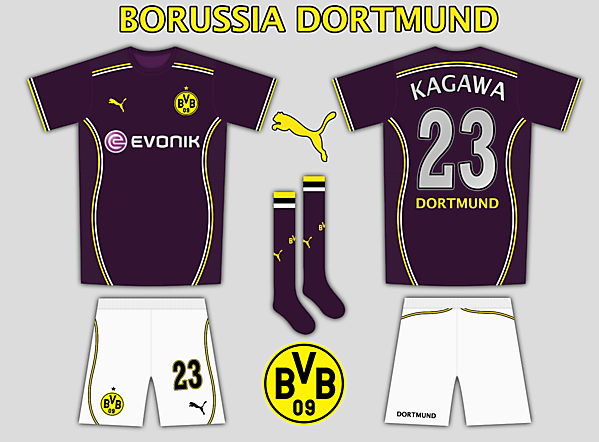 Borussia Dortmund Puma Away