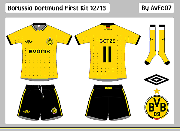 Borrusia Dortmund First & Change Kits