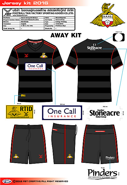 DRFC2016 Away Kit