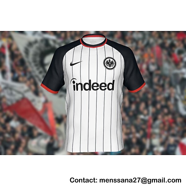 Eintracht Frankfurt hypothetical match jersey