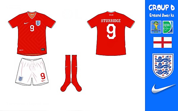 England Away Kit