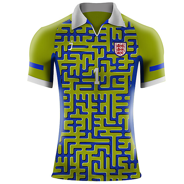 England goalkeeper (optical illusion shirt)