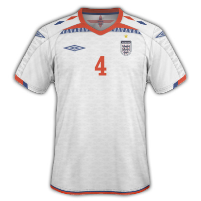 England Home Shirt 