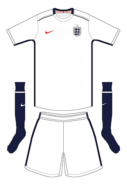 England Nike Home Kit