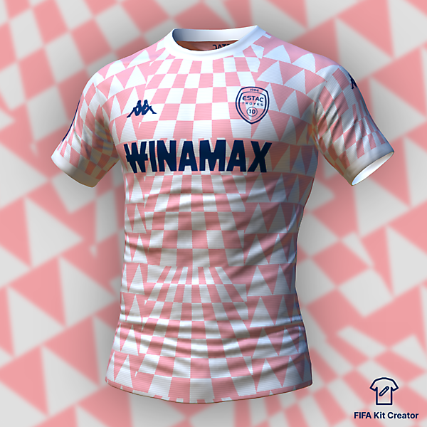 ESTAC Troyes x Kappa away concept