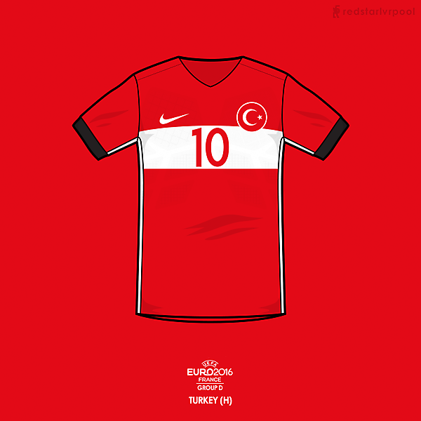 Euro 2016 - Nike Turkey Home