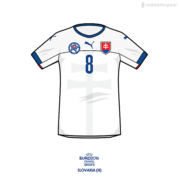 Euro 2016 - Puma Slovakia Home