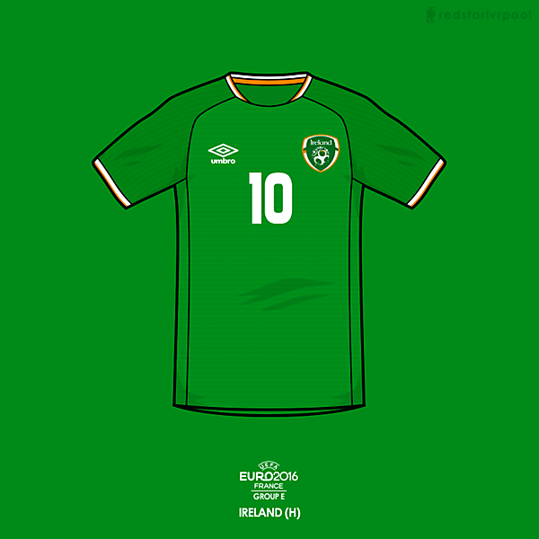 Euro 2016 - Umbro Ireland Home