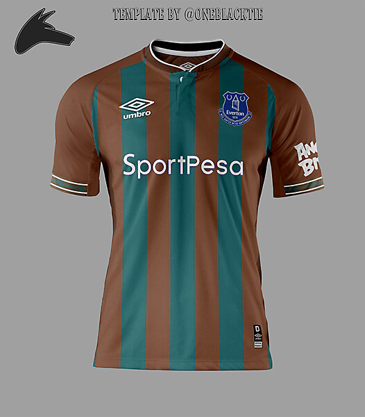 Everton away concept