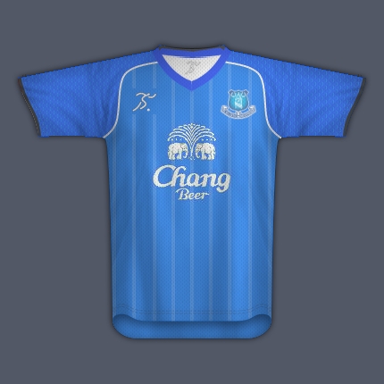 stick football (own brand) everton kit