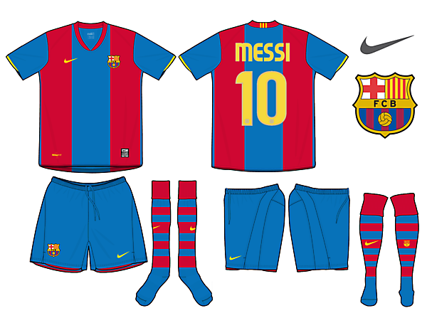 FC Barca Home kit fantasy