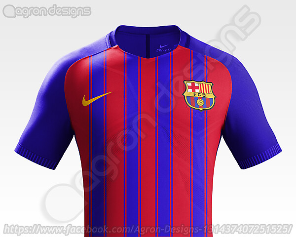 Fc Barcelona 2017-18 Kit Fantasy