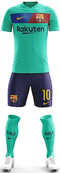 FC Barcelona 2018/19 Away Kit