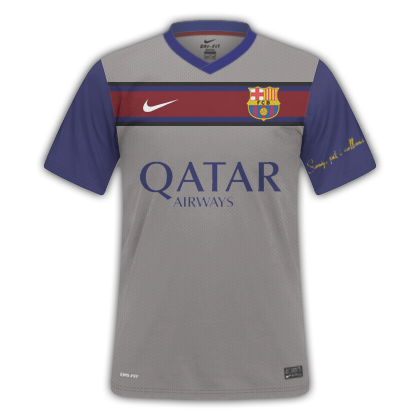 FC BARCELONA AWAY 14-15