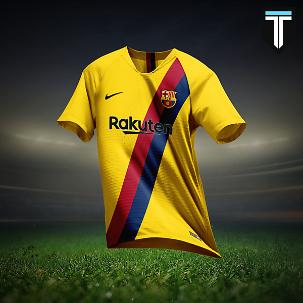 FC Barcelona Away Kit Concept