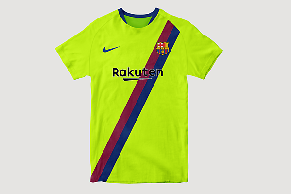 FC Barcelona Away Shirt Concept #2