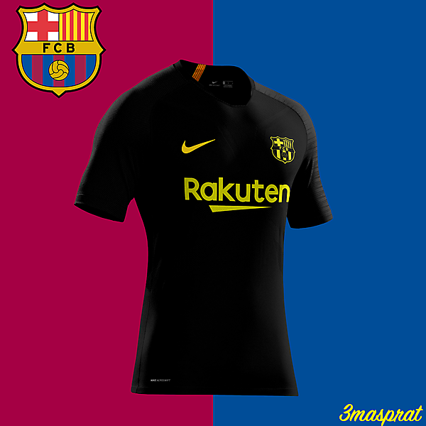 FC Barcelona Black Concept Kit