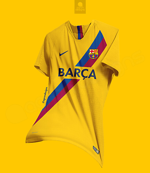 Fc Barcelona Sash Kit Concept