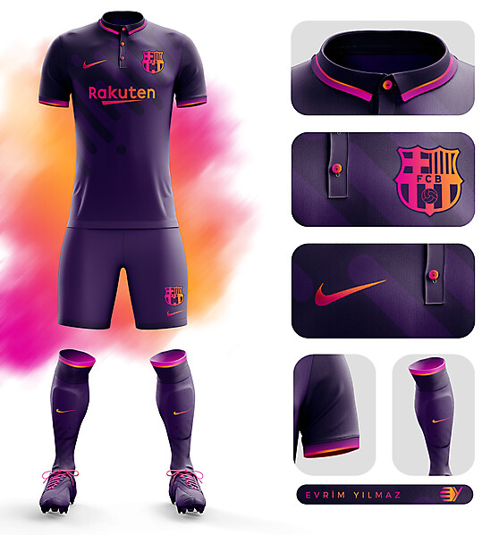 FC Barcelona Third Kit Design