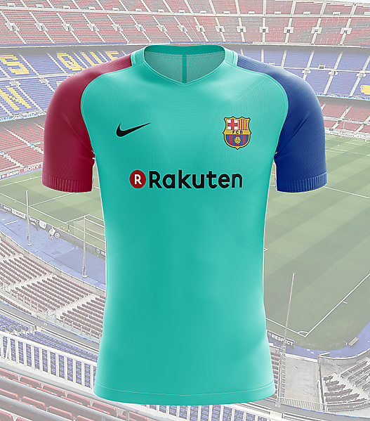 FC Barcelona third shirt 2017-2018