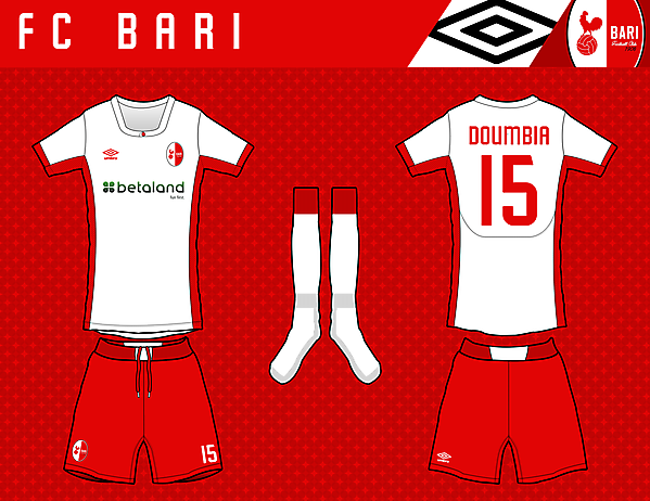 FC Bari - Home kit